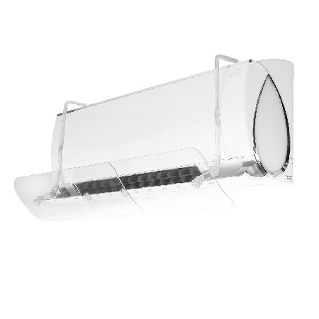 Wall-mounted bedroom air-conditioning windshield household anti-direct blowing wind guide transparent front-mounted air conditioning windshield wholesale